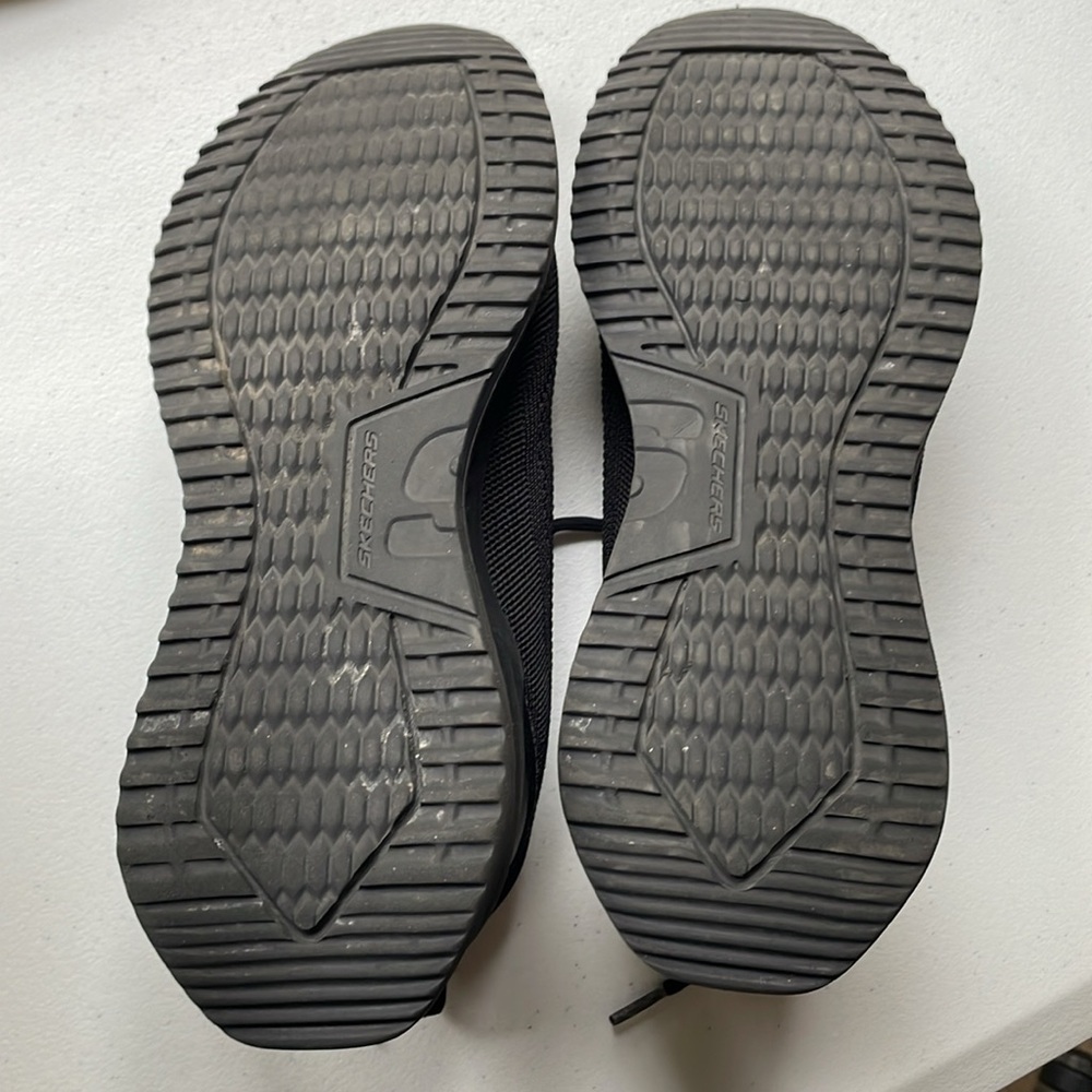 Skechers Black Athletic Shoes Breathable Mesh Design - Picture 8 of 8